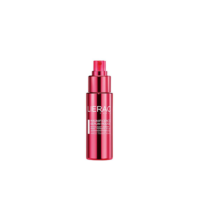 سرم لیفتینگ و سفت کننده لیراک سری Magnificence مدل Red Intensive Revitalising حجم 30 میلی لیتر